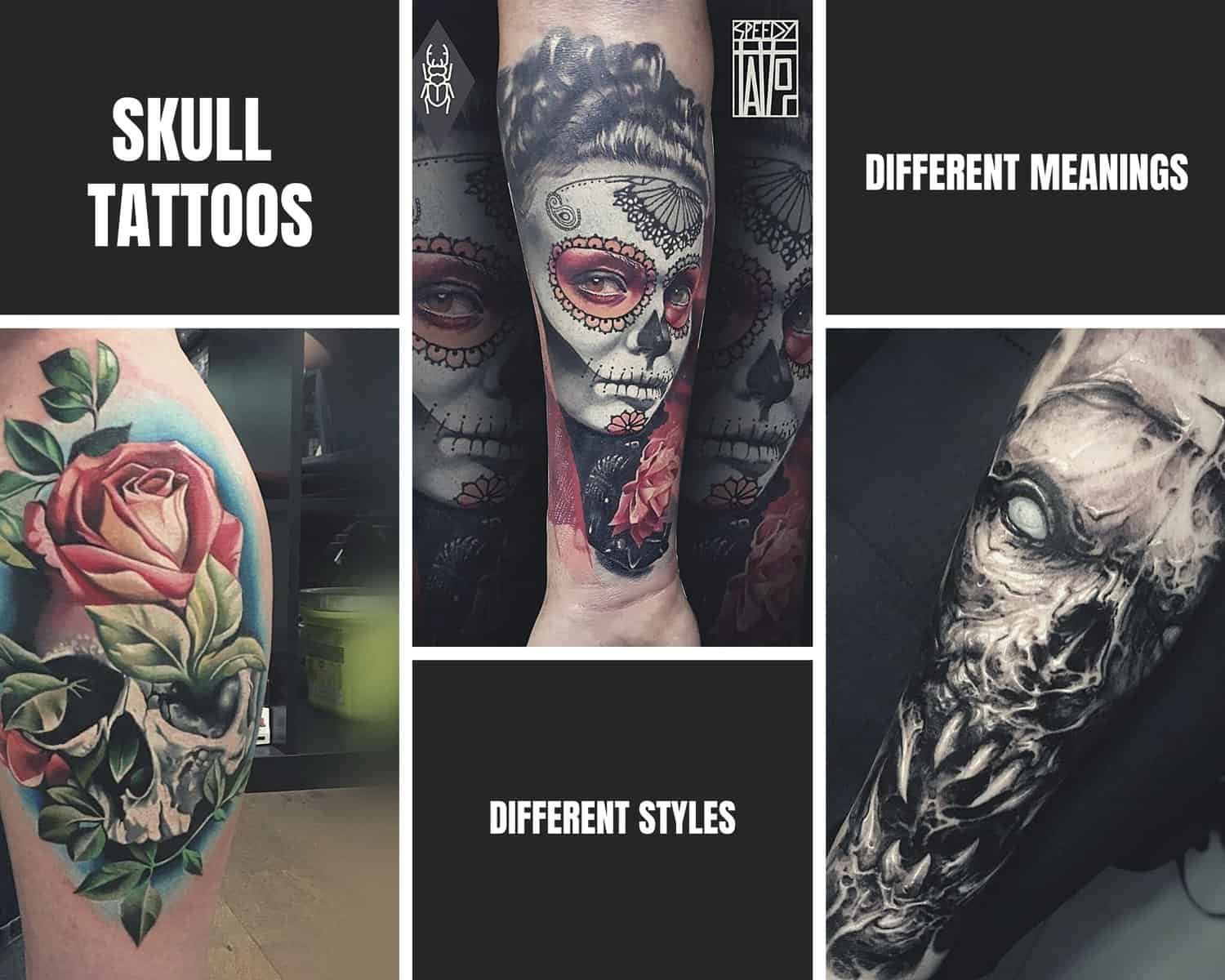 Skull Man Tattoo Sleeve - wide 6
