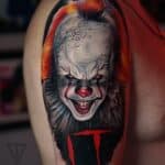 tattoo color realism Pennywise Vainer Roman