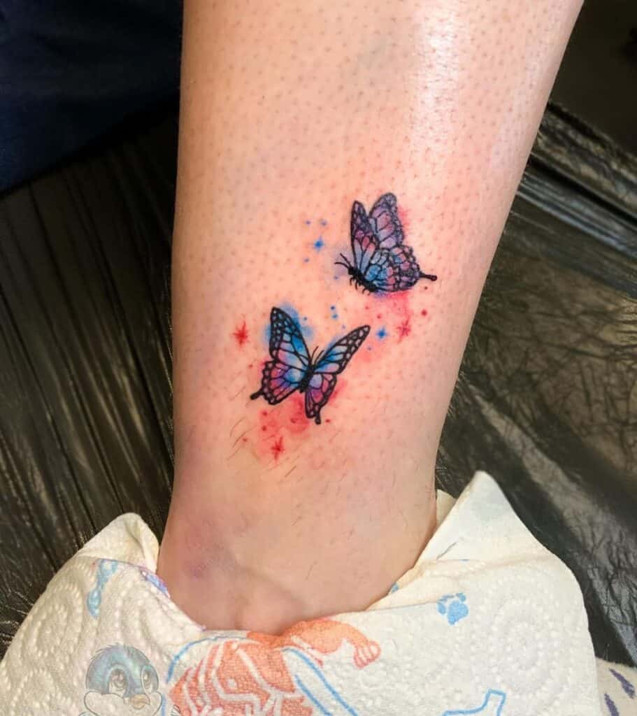 Bestuiven Buitenland zeewier Vlinder Tattoo - Inksane Tattoo & piercing