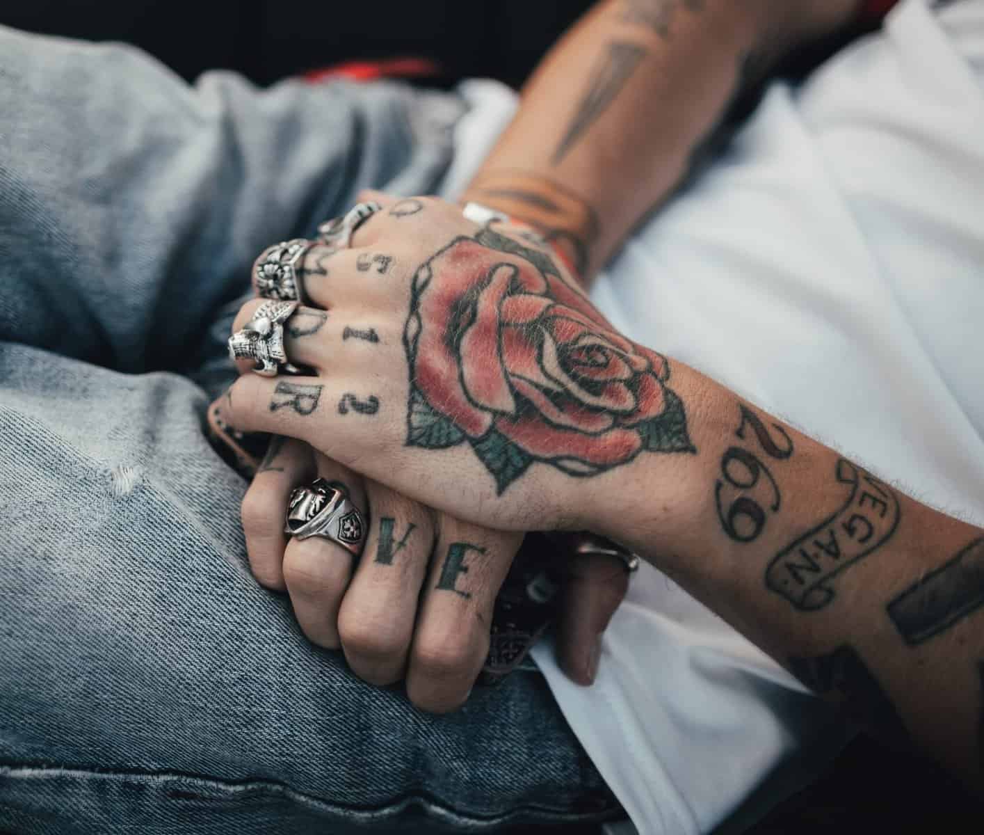 Tattoo van een hand