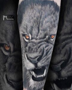 lion tattoo