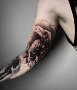 tattoo crow1