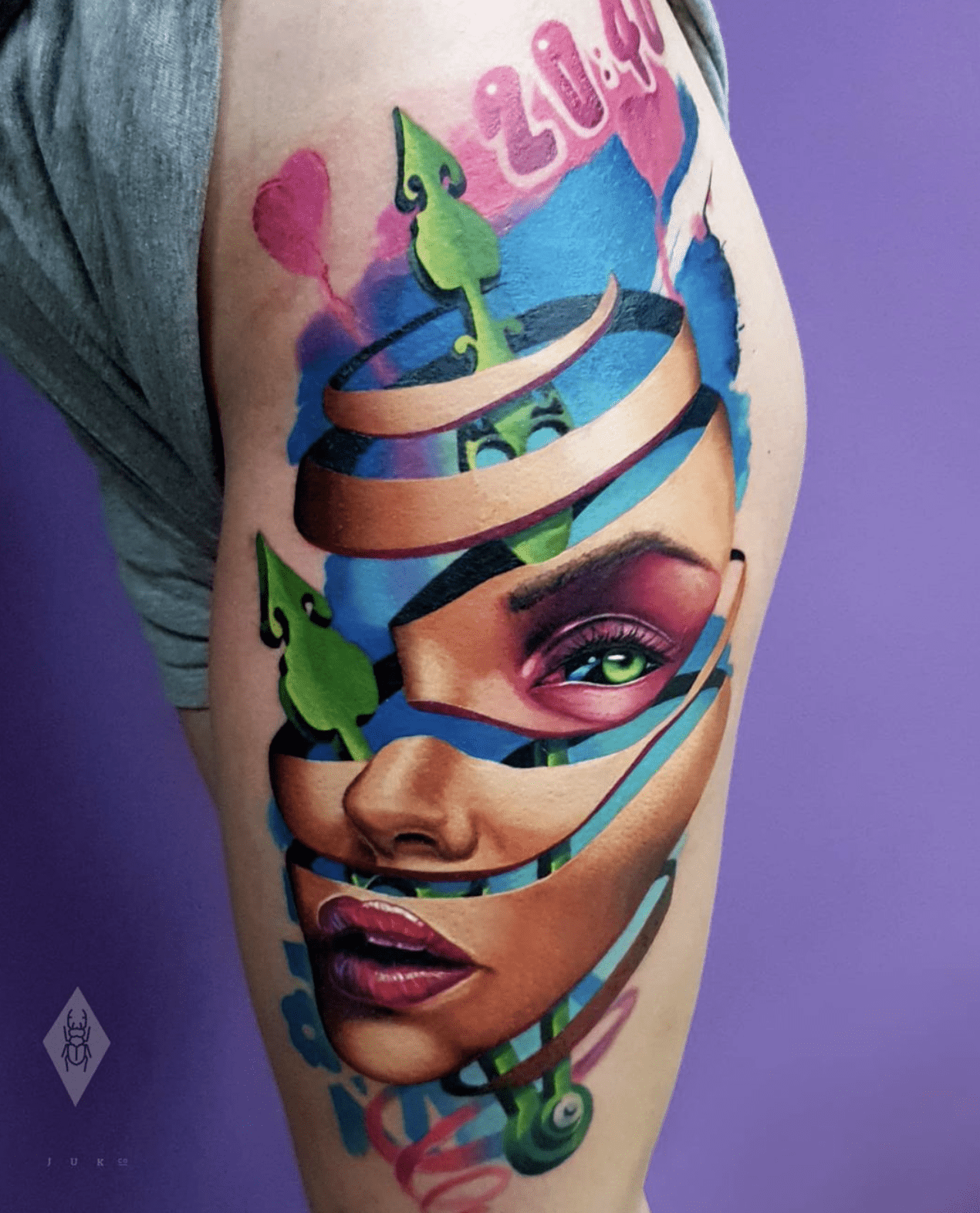 Watercolor - Inksane Tattoo & piercing