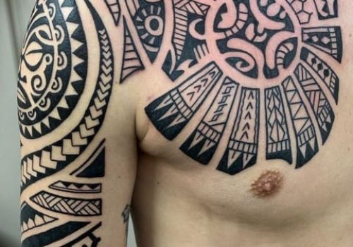 Sergeev Dmitrii maori tattoo